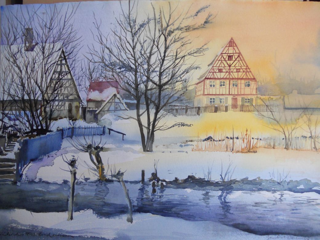 "N&uuml;rnberg von der Burgfreiung" von Gerhard Decker