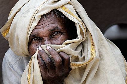 "Pilger-in-Varanasi; von Philipp Wieder